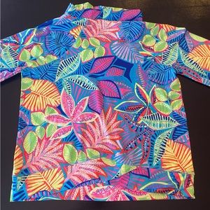 Beach cover up/ beach shirt size 14/16